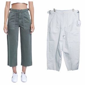 NWT Pistola Ensleyartillery Cropped Wide leg Pants 32